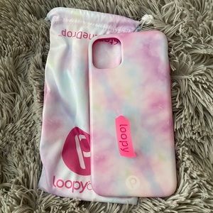 NWOT Tie dye loopy case for iPhone 11 Pro Max